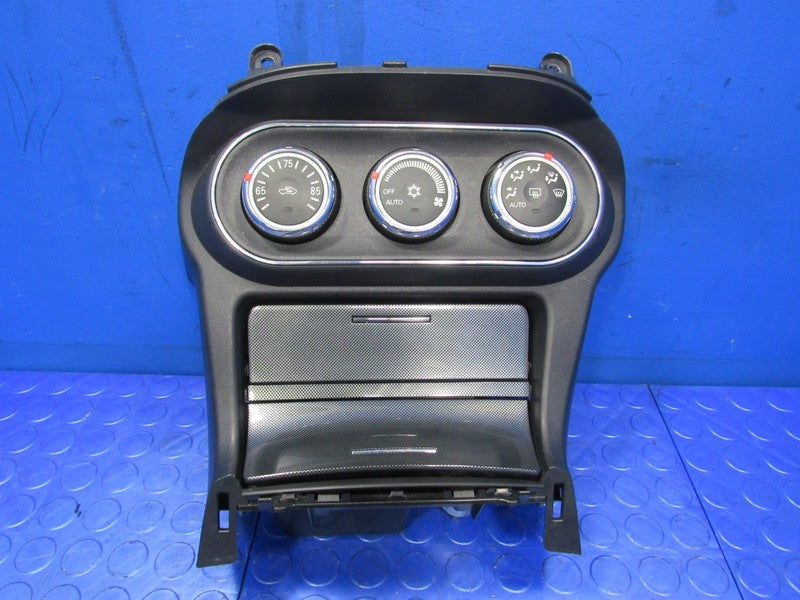 10-12 Mitsubishi Lancer Climate Control Heater Radio Surround Black Be