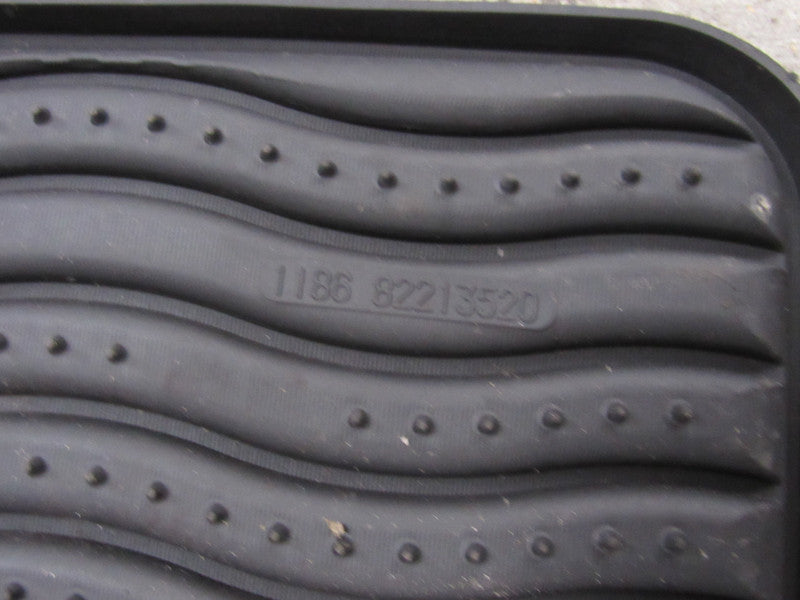 12-19 Fiat 500 Abarth All Season Floor Mat Set Rubber Black OEM Set 56