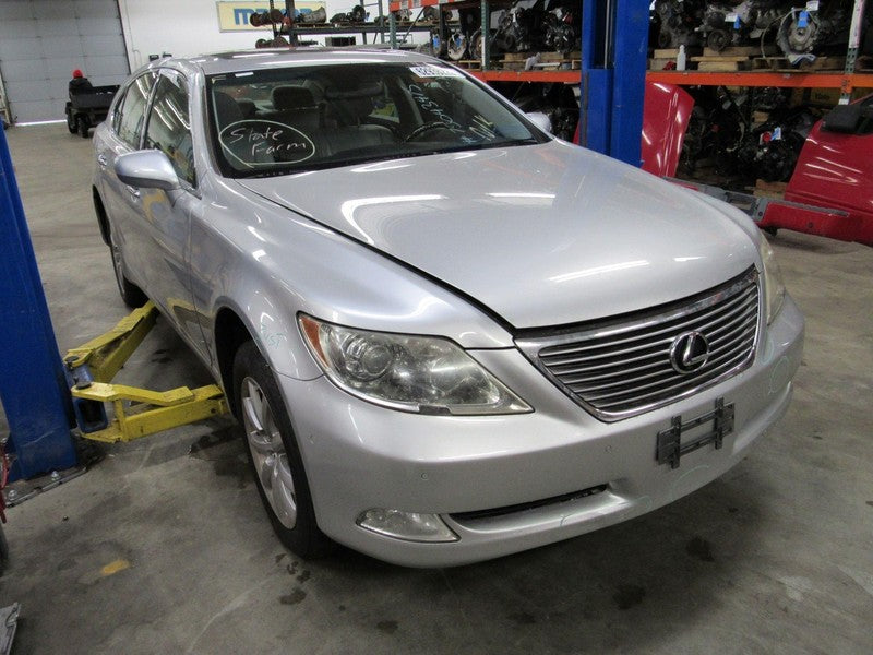 07-09 Lexus LS460 Right RH Passenger Side Gray Cloth Sunvisor Sun Viso