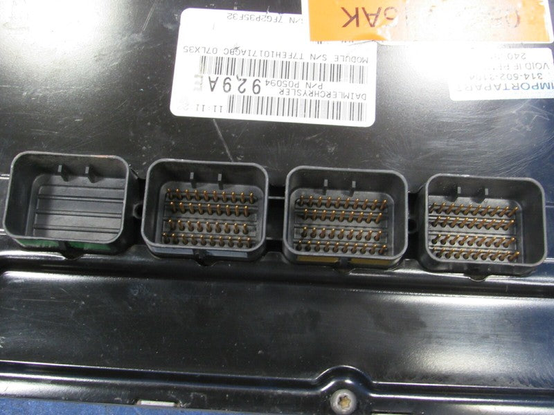 PLUG & PLAY 07 Magnum Charger Police 3.5L Engine Computer ECU 05094915
