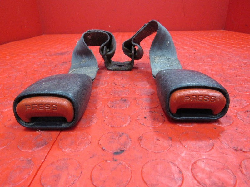 97-02 Jeep Wrangler TJ Rear Seat Belts Seatbelt Retractors Buckles OEM