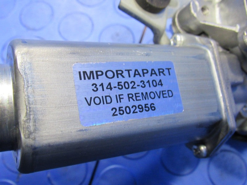04-09 Nissan 350Z Convertible Soft Top Lift Motor Assembly OEM 2956