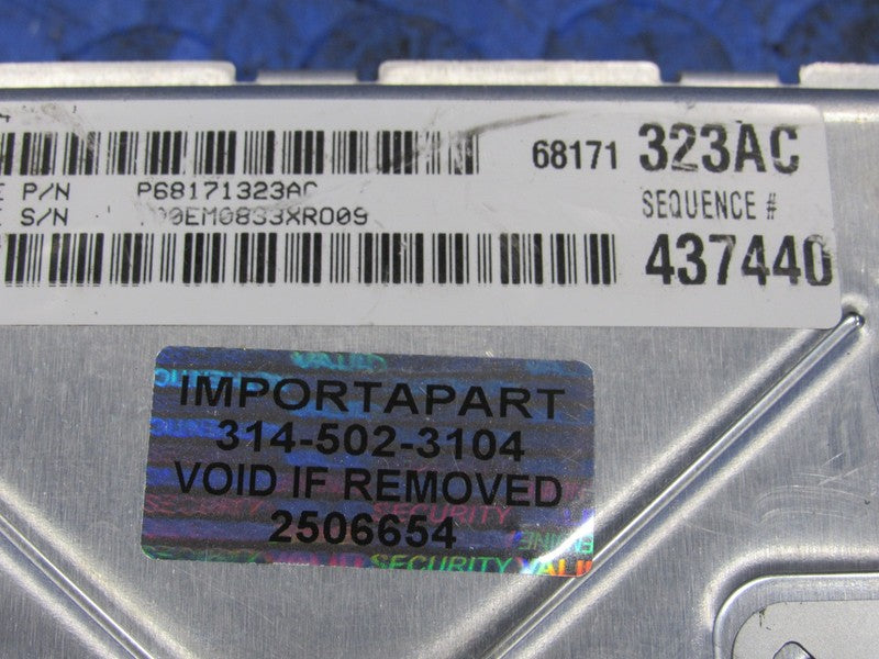 PROGRAMMED PLUG & PLAY 13 Dodge Charger 3.6L RWD ECU 68171323AC 323 PR