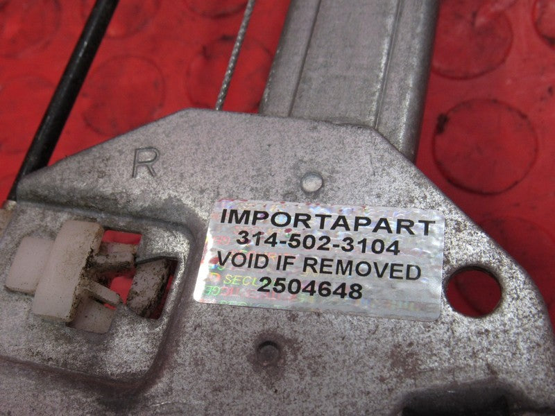 90-97 Mazda Miata MX5 Manual Window Regulator Crank Right RH Passenger