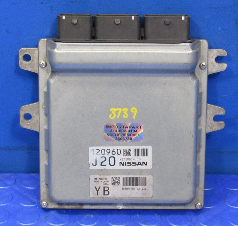 12-13 Infiniti G37x Sedan AT ECU ECM PCM Engine Computer NEC002-058 BE