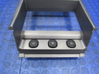 01-04 Ford Mustang SN95 IUP Silver Console Shift Boot Trim Radio Bezel
