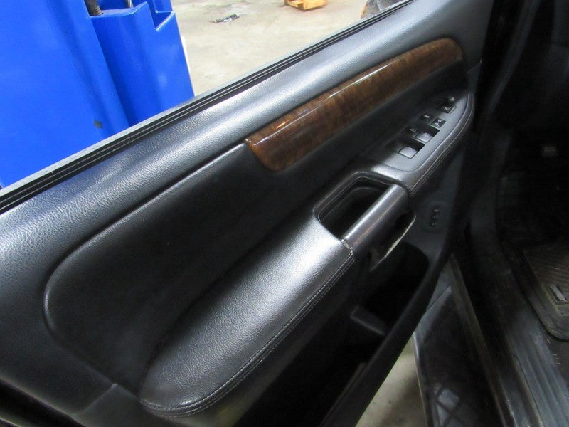 10-14 Nissan Armada Left LH Driver Side Front Door Trim Panel Black W/