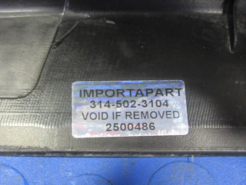 07-09 Yukon Tahoe Escalade Rear LH Left Driver Door Panel Ebony Black 