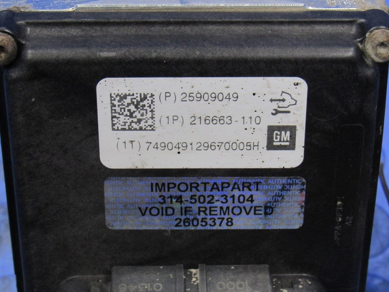 08-10 Express Savana JL4 ABS Anti-Lock Brake Pump Module EBCM 25909049