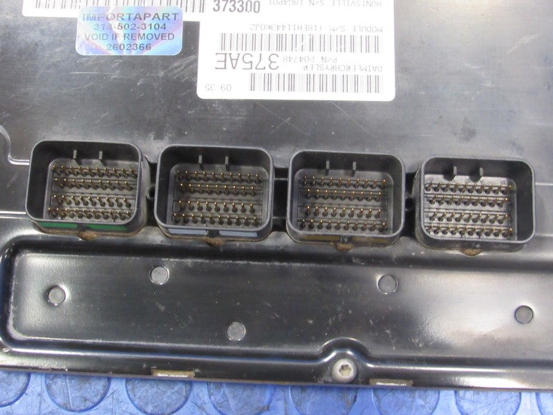 PLUG & PLAY 05 Caravan Town & Country 3.3L Engine Computer ECU 0474853