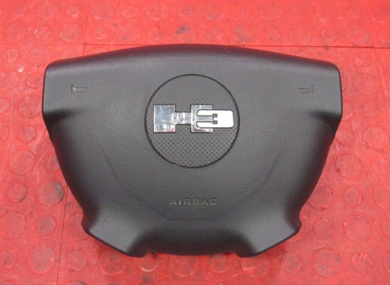 06-07 Hummer H3 Driver Steering Wheel Mounted Airbag Air Bag Black 463