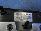 10-16 Porsche Panamera Front Left Inner Door Panel Finish Trim Dark Wa