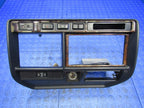 95-97 Land Cruiser LX450 FZJ80 Front Center Dash Radio Bezel Panel Ash