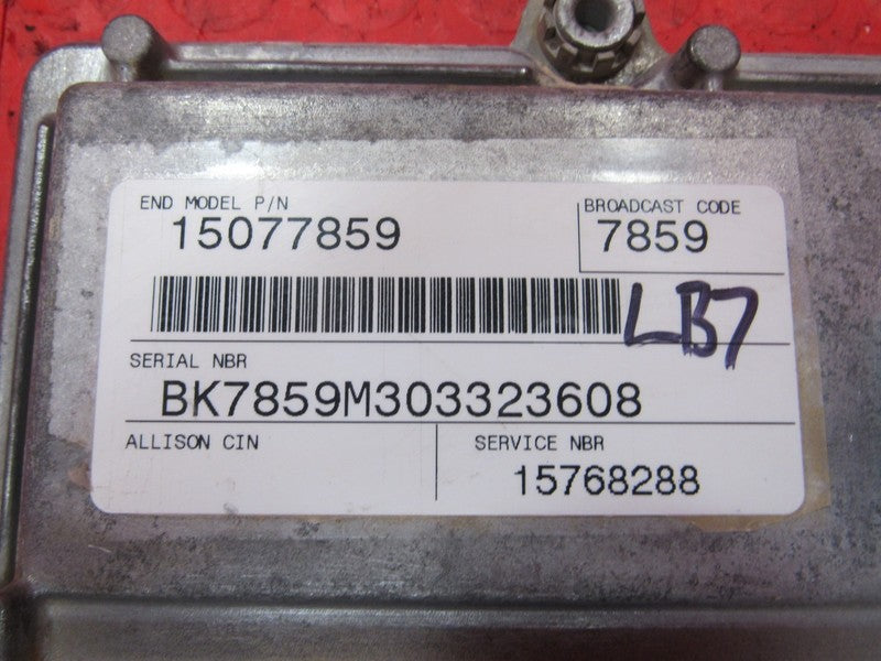 01-05 Sierra Silverado Duramax Allison TCU TCM Transmission Module 157