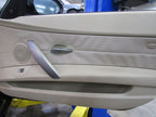 03-08 BMW Z4 E85 Right RH Passenger Side Front Door Trim Panel Tan