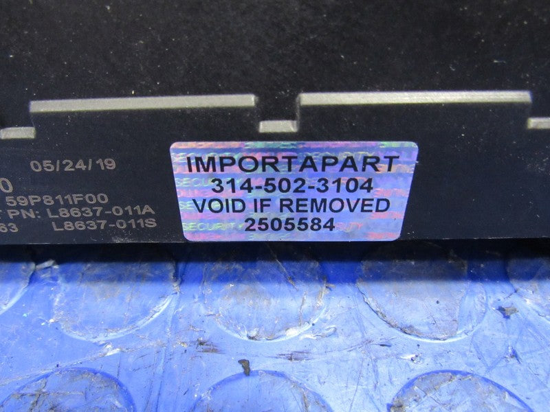 14-18 Mitsubishi Outlander Cabin Interior Fuse Relay Box Block 8637A89