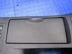 08-17 Mitsubishi Lancer Center Floor Console Suede Armrest Storage Bla