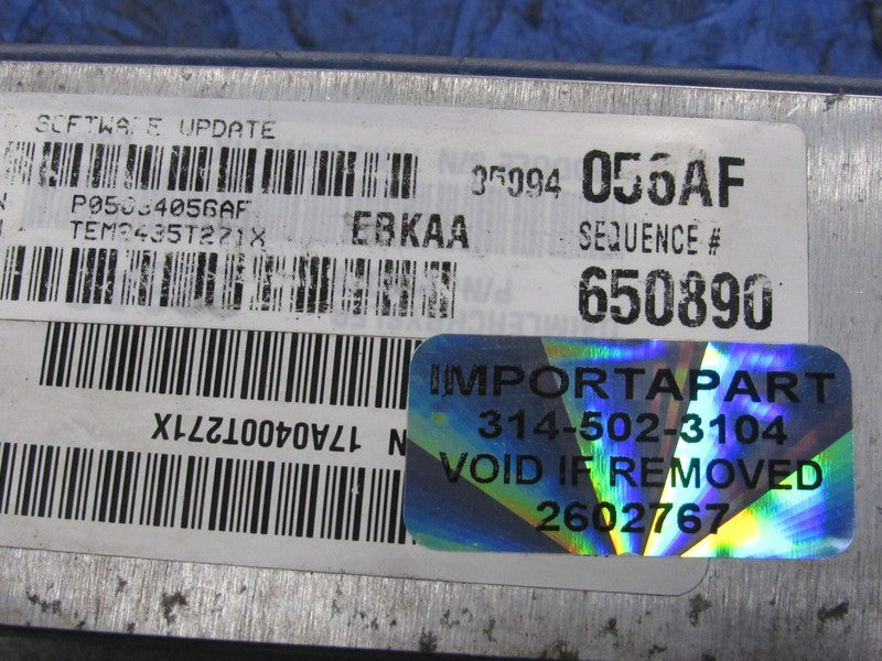 PROGRAMMED PLUG & PLAY 06 Dodge Dakota Raider 3.7L ECU 05094056AF 056 