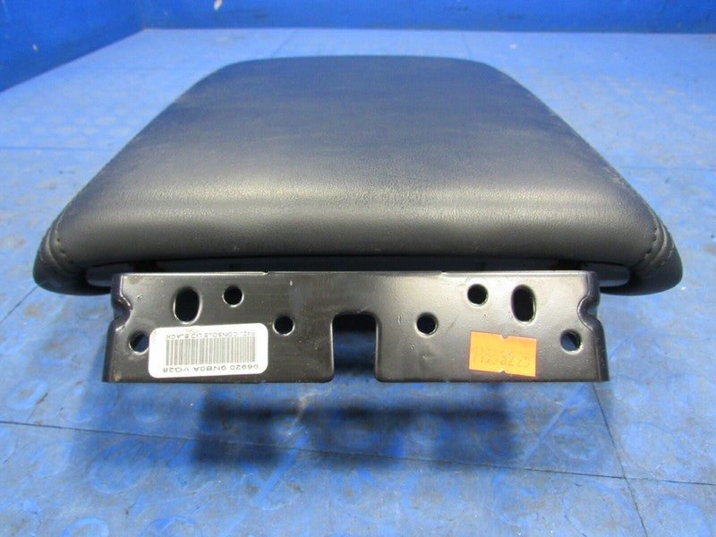 13-17 Infiniti JX35 QX60 Center Console Lid Armrest Arm Rest Black Lea