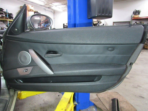 03-08 BMW Z4 Right RH Passenger Side Front Door Trim Panel Black