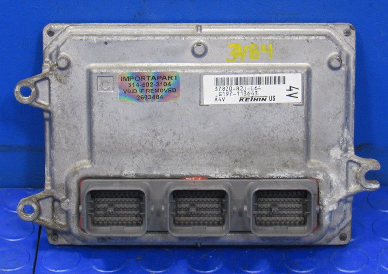 14-15 Honda Civic Sedan EX EX-L 1.8L PCM ECM Engine Computer 37820-R2J