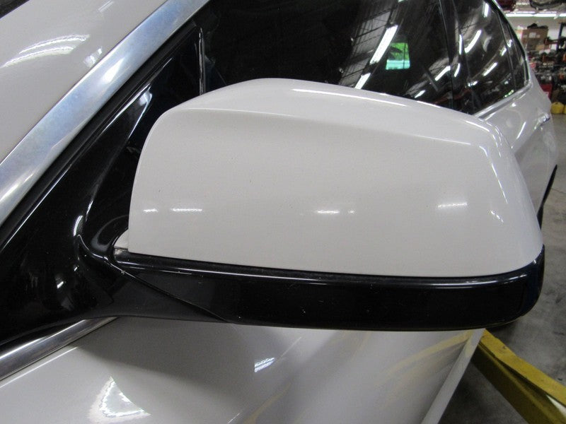 10-13 BMW 535 550 GT Left LH Driver Side Power Door Mirror Alpine Whit