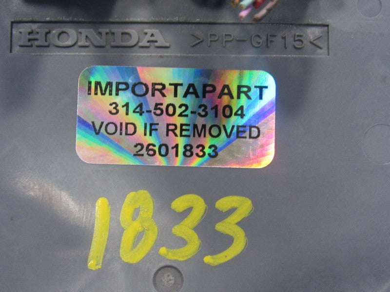 15 Honda Accord AT Cabin Interior Fuse Relay Box Block 38200-T2A-A02 1
