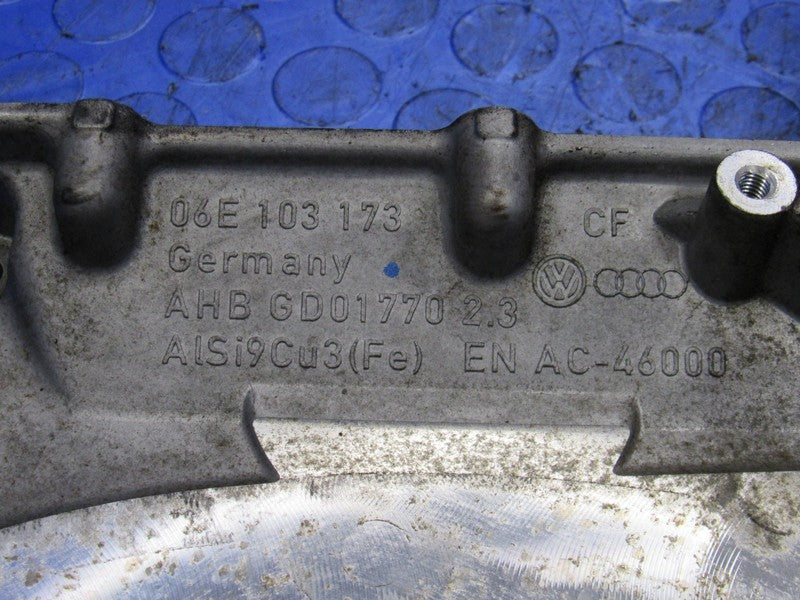 17-19 Audi Q7 3.0T EA837 CREC Rear Timing Chain Cover Main Seal Retain