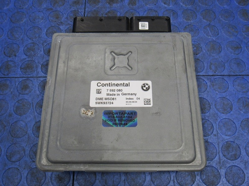 09 BMW 535i E60 MT AWD DME ECU ECM PCM CAS Engine Computer Key Set 7 5