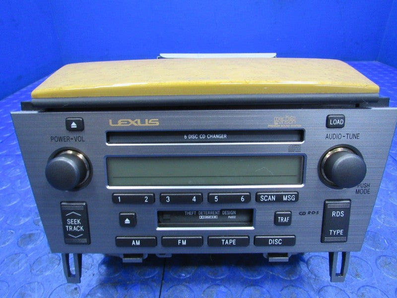 03-05 Lexus SC430 Pioneer Audio Radio Stereo Receiver 6-Disc CD Assemb
