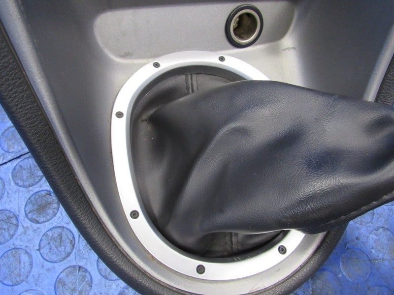01-04 Ford Mustang SN95 IUP Silver Console Shift Boot Trim Radio Bezel