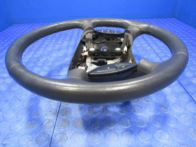 99-04 Ford Mustang SN95 Leather Steering Wheel Cruise Control Dark Cha