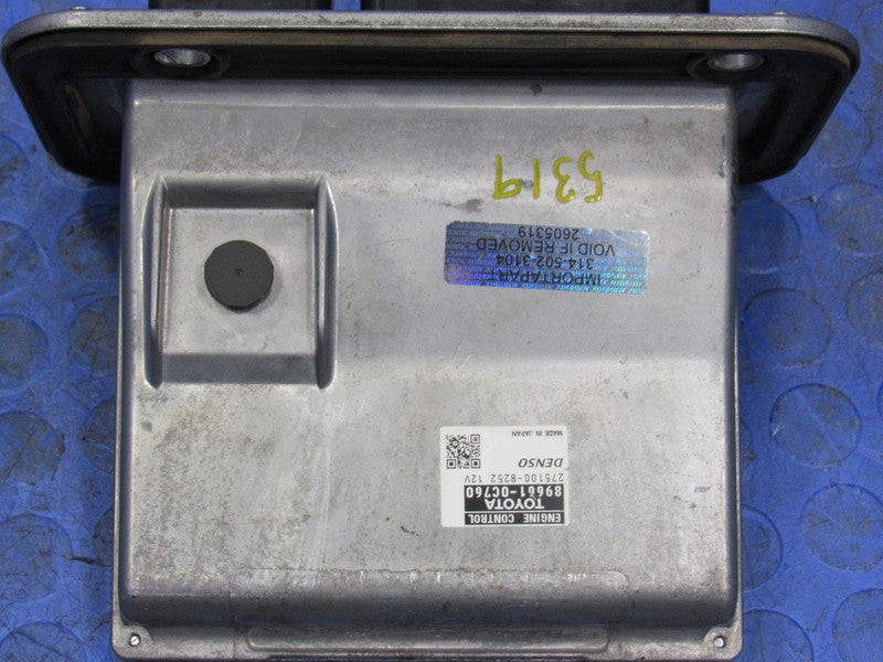 07 Toyota Tundra 4.0L V6 4x2 ECU ECM PCM Engine Computer 89661-0C760 5