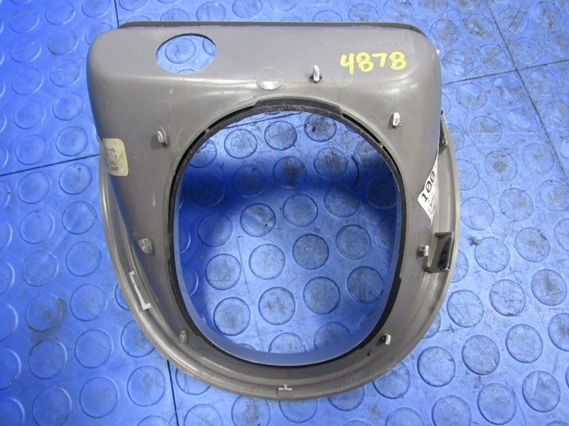 01-04 Ford Mustang SN95 IUP Silver Console Shift Boot Trim Radio Bezel