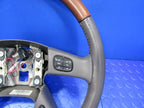 03-06 Escalade Yukon Denali Leather Wrapped Wood Grain Steering Wheel 