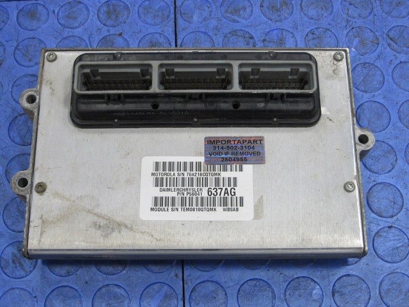 PROGRAMMED PLUG & PLAY 00 Jeep Grand Cherokee 4.0L ECM 56041637AG 637 