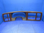 02 Cadillac Escalade Instrument Cluster Dash Radio Bezel Wood Grain 42
