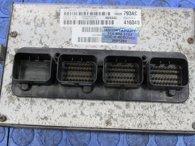PLUG & PLAY  04 Dodge Ram 1500 3.7L V6 MT Engine Computer ECU 56028793