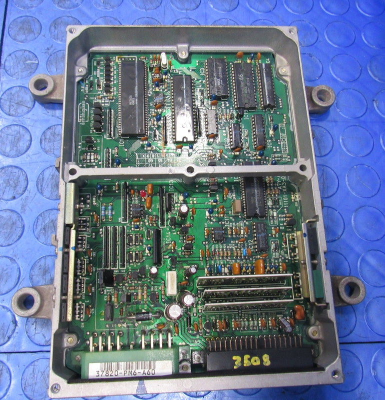90-91 Honda Civic Wagovan RTI 4WD AT ECU ECM Engine Computer 37820-PM6