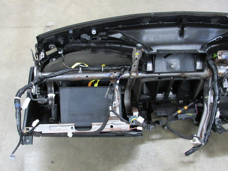 14-18 Mazda Mazda3 Dashboard Assembly Instrument Panel W/ Brace & Harn