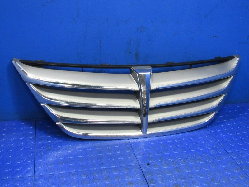 12-14 Hyundai Genesis Sedan Front Upper Bumper Grill Grille Chrome OEM