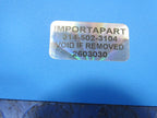 01-05 Honda Civic Coupe Spoiler Wing CHMSL Third Brake Light Lamp Silv