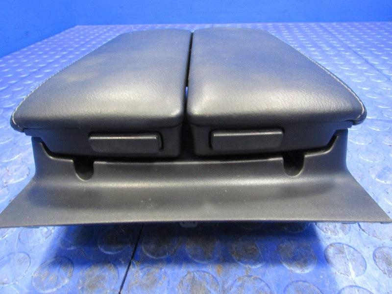10-15 Mazda CX-9 Center Storage Console Lid Trim Armrest Leather Black