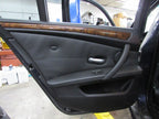 08-10 BMW 535 550 M5 Left LH Driver Side Rear Door Trim Panel Black