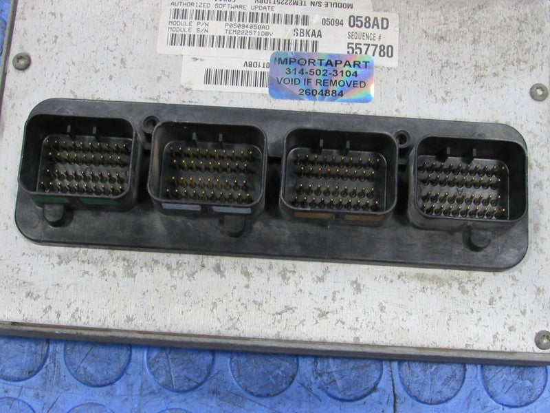 PROGRAMMED PLUG & PLAY 06 Dodge Durango 3.7L V6 ECU PCM 05094058AD 058