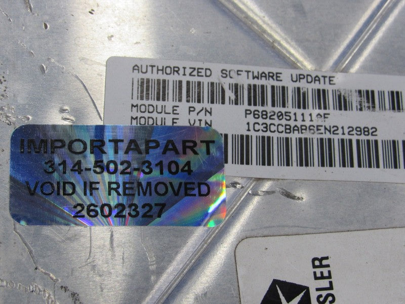 PLUG & PLAY 14 Avenger Chrysler 200 2.4L Engine Computer ECU 68205111 