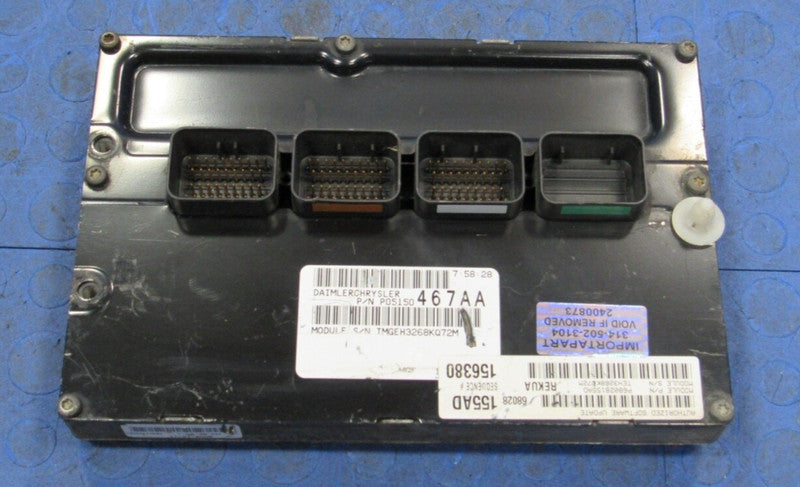 PLUG & PLAY 09 Grand Cherokee WK 3.7L AWD Engine Computer ECU 68028155