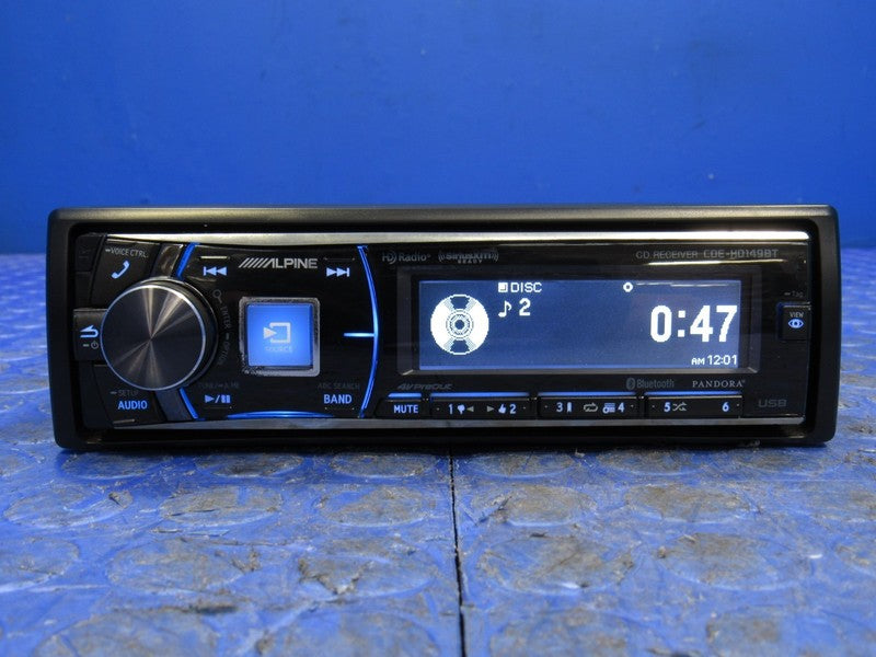 Alpine CDE-HD149BT Bluetooth CD Player AM/FM HD Radio Receiver Head Un