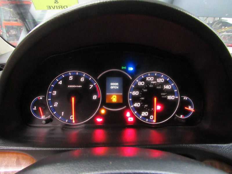 07 Acura TSX MT Instrument Cluster Speedometer Odometer 220664