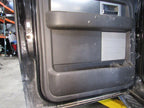12-14 Ford F-150 Crew Cab Left LH Driver Side Rear Door Trim Panel Bla